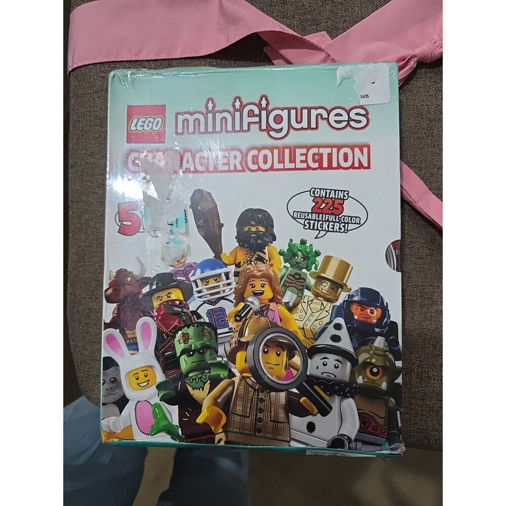 Lego Minifigures Character Collection 5 Books 225 Reusable Stickers Brand New